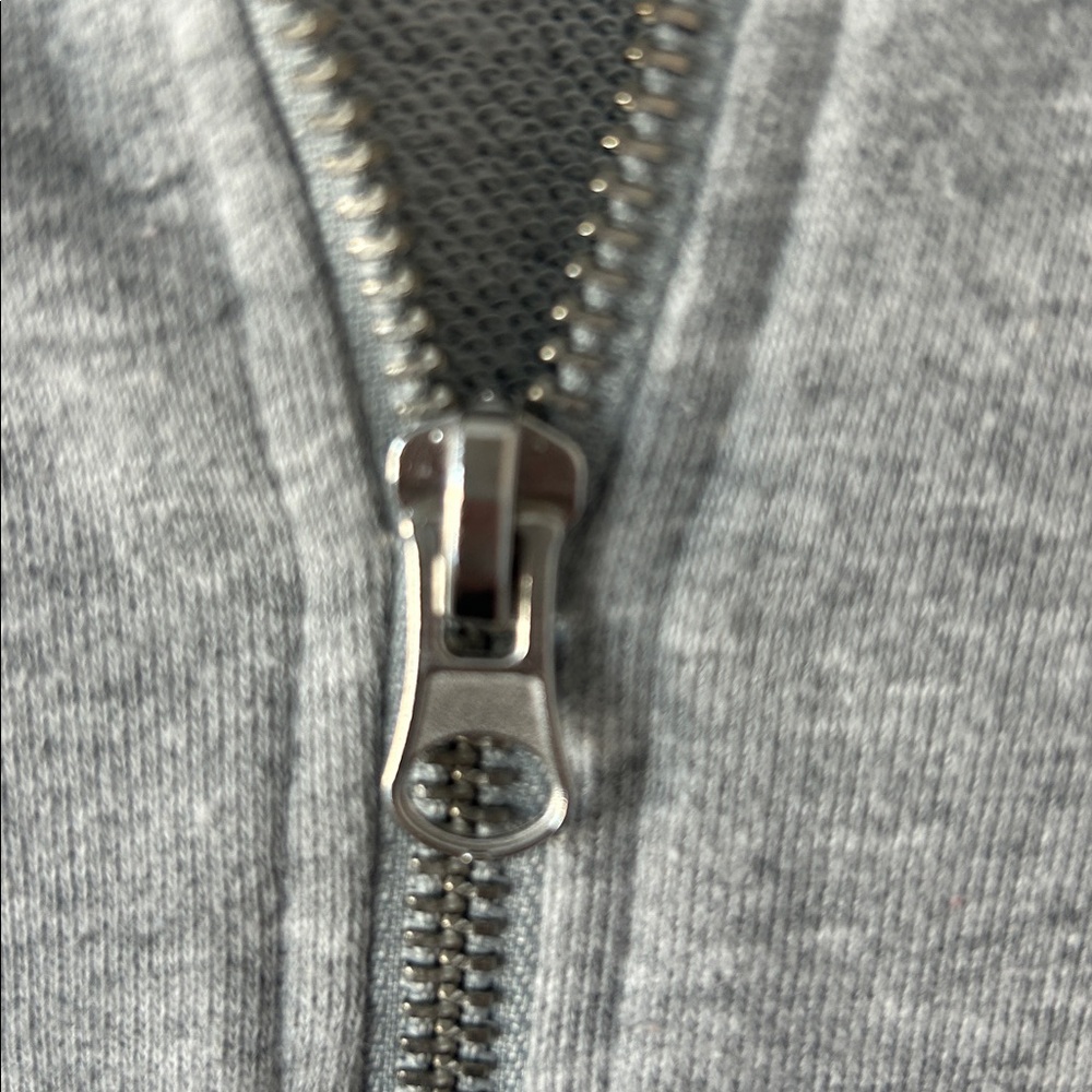 Spiritual Gangster Light Gray Heather Women's Zip-Up Hoodie Size Small - Picture 5 of 8